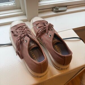 Converse Dusty Pink Canvas Sneakers